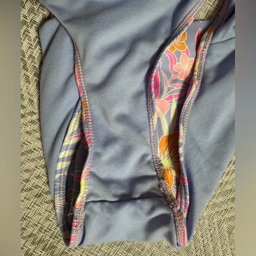Hurley Kids Floral Bikini Swimwear Set Size Large